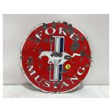 Ford Mustang Advertising Sign
