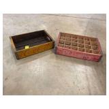 Coca-Cola and Dr Pepper Advertising Crates