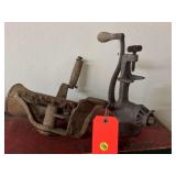 Lot of Two Manual Food Grinders