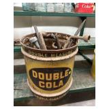 Double Cola Advertising Bucket with Tools