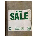 Farmers Home Administration For Sale Sign