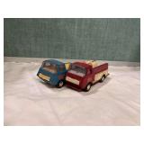 Two Tonka Toy Trucks