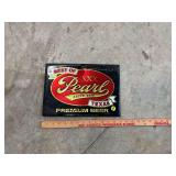 Pearl Premium Beer Sign, Donaldson Art Sign Co