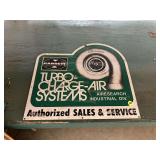 Garrett Turbo-Charge-Air Systems Authorized Sales & Service Sign