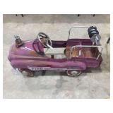 Burns Novelty Fire Dept. Pedal Car
