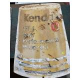 Kendall GT-1 High Performance Motor Oil Metal Sign