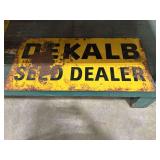 DEKALB Seed Dealer Metal Sign