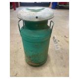 Farm Fresh Collectibles: Green Milk Can and Oil Lamps