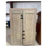 Large Wooden Storage Cabinet