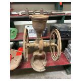 Rustic Cast Iron Seed Sower Planter