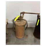 Rusting Industrial Oil Can