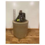 Stoneware Crock Jug with Cork