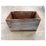 Rustic Wooden Storage Box