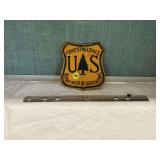 U.S. Forest Service Metal Sign