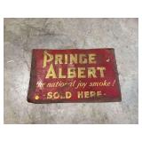 Prince Albert Tobacco Advertising Sign