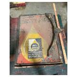Naturalube Motor Oil Advertising Sign
