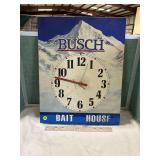Busch Bait House Clock