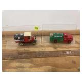 Two Paragon Diecast Tanker Trucks - Texaco and Paragon