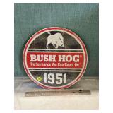 Bush Hog 1951 Advertising Sign