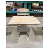 Vintage School Desk