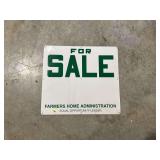 Farmers Home Administration For Sale Sign