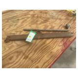 Vintage Lug Wrench and Bar