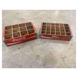 Pair of Coca-Cola Wooden Bottle Crates