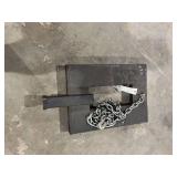 Forklift Receiver Hitch with Chain