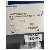 4 Boxes Hillman 10x1 Pancake Clip Screws