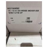6 Boxes Dewalt Power Studs and 1/2-13 x 2 3/4 Anchors