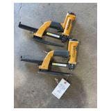 (2) Bostitch Staple Guns - Air
