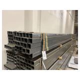 60 Pc 2 1/2" x 2 1/2" Galvanzied Tubing