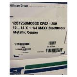 5 Boxes Hillman Metallic Copper Screws - 12-14 x 1 1/4