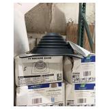 9 Boxes Roof jack SQ EPDM Square Base Pipe Flashing