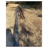 (10) I Beams & Channel - See Sizes Below