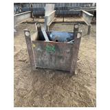 Steel Tub & Contents