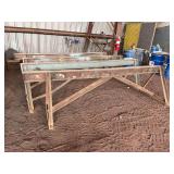 (4) Steel Saw Horses