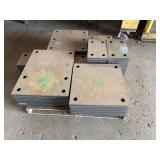 (51) Pcs Plate Steel 1 Inch Thick