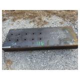 (4) 20” x 56” x 1 1/4” Steel Plate