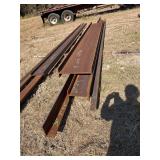 (4) I Beams & Angle - See Sizes Below