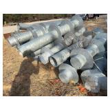 (27) Steel Tube 8 1/2" x 90" Galvanized - See Photos