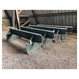 (4) Steel Saw Horses