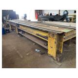Large Steel Welding Table on Castors
