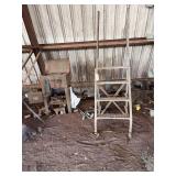 Galvanize Steps and Steel Cabinet