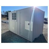 11 Ft Steel Shipping Container with Door and Window