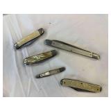 Group of Pocket Knives