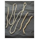 Faux Pearl Jewelry