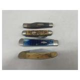 (4) 2-Blade Pocket Knives