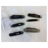 Collection of Pocket Knives (6)