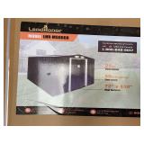 Land Honor 6'x8' Galvanized Apex Roof Metal Shed